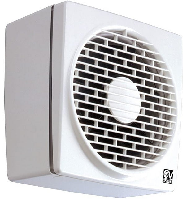 Vortice 12455 - ASPIRATORE ELICOIDALE DA MURO/VETRO 230/9' AR-LL-S DIAMETRO 230MM
