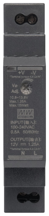 Vimar 01831.1 - Alimentatore 100-240Vac 12Vdc 1‚25A