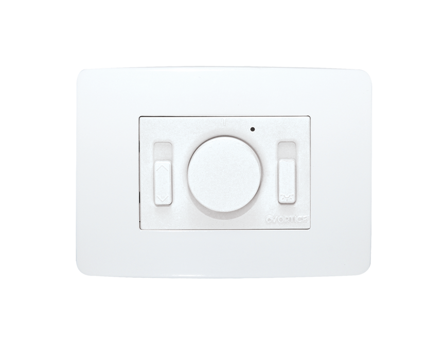 Vortice 12801 - Comando da incasso bianco per ventilatori da soffitto