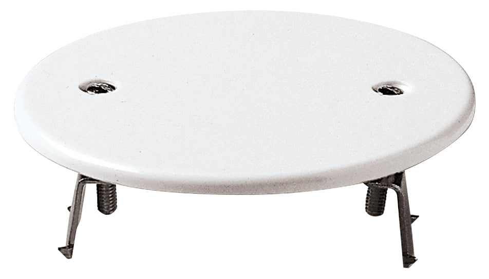 02645 - Coperchio rotondo 76mm +griffe bianco