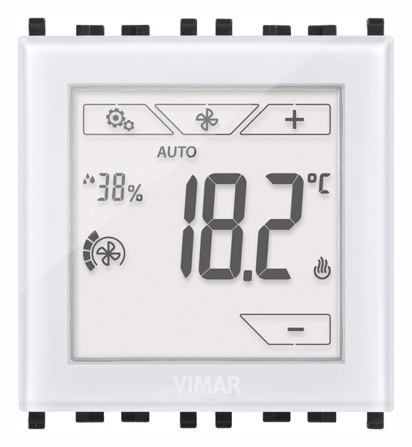 Vimar 02951.B - Termostato touch domotico 2M bianco