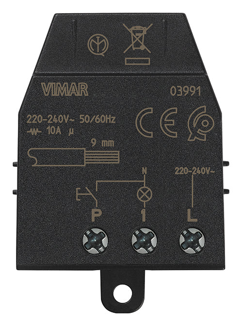 Vimar 03991 - MODULO RELÉ AD IMPULSI QUID 10A