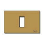 Vimar 08635.BR - Serie 8000 Placca 1M allum. scatto bronzo