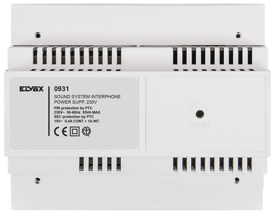 Vimar 0931 - Elvox Alimentatore citofonia Sound System 230V