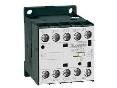 Lovato 11BG0910A220 - CONTATTORE 3P+1NO 9A AC3