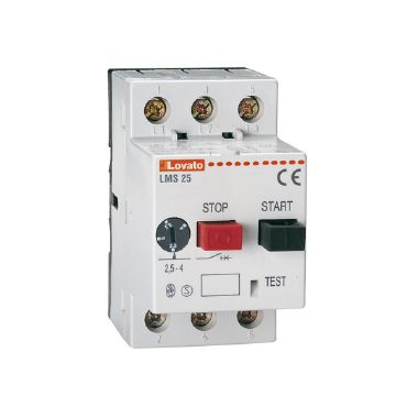 Lovato 11LMS2504T - Interruttore salvamotore‚ potere di int. Icu a 400v= 100ka‚ 0‚25...0‚4a