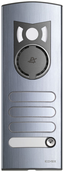 1321 - Elvox Placca a/v 2M 1 tasto e 3 copriforo