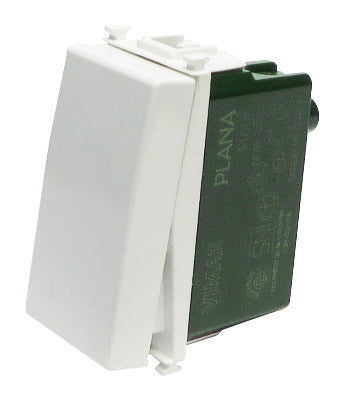 Vimar 14004 - Deviatore 1P 10AX bianco - serie Plana