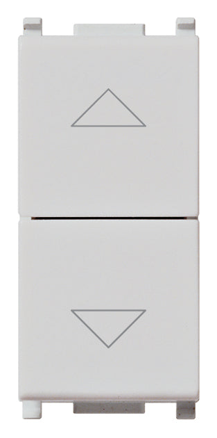 Vimar 14060.SL - Plana Silver Commutatore 2P 10AX a due tasti Silver