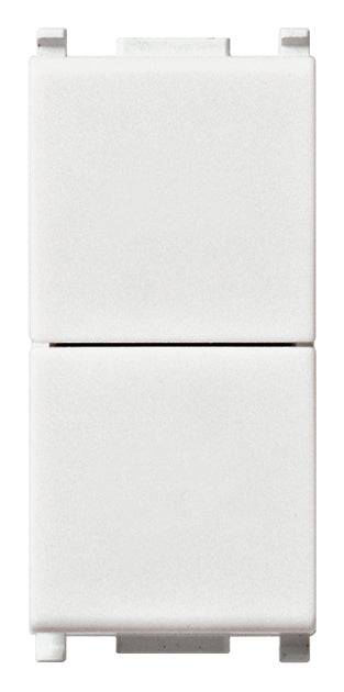 Vimar 14066 - Plana Due pulsanti indipendenti1P NO+NO10A bianco
