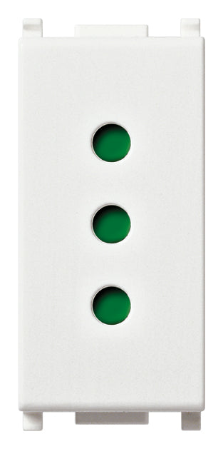 Vimar 14201 - Plana Presa 2P+T 10A P11 bianco