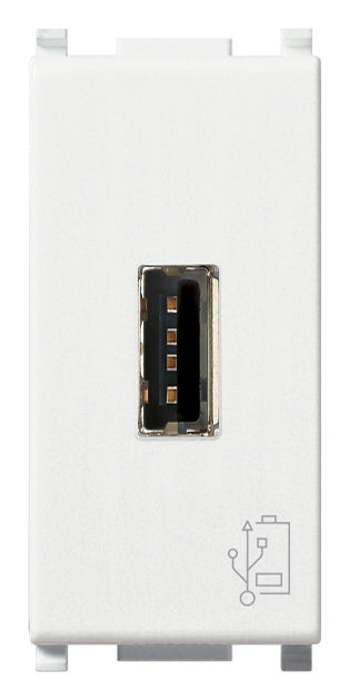 Vimar 14292 - Plana Unit alimentazione USB 5V1‚5A 1M bianco