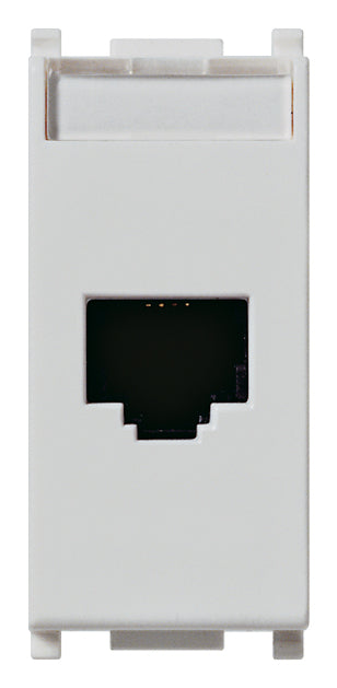 Vimar 14338.8.SL - Net Safe Presa RJ45 Netsafe Cat5e UTP Silver