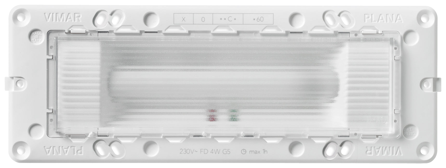 Vimar 14394 - Plana Apparecchio illuminazione emergenza 230V