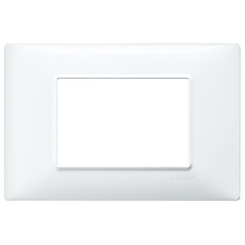 Vimar 14653.01 - Placca 3M bianco - serie Plana