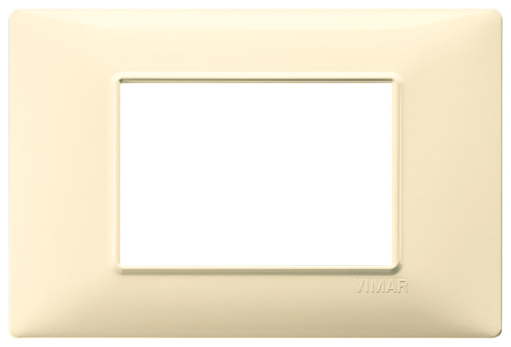 Vimar 14653.04 - Plana Placca 3M crema