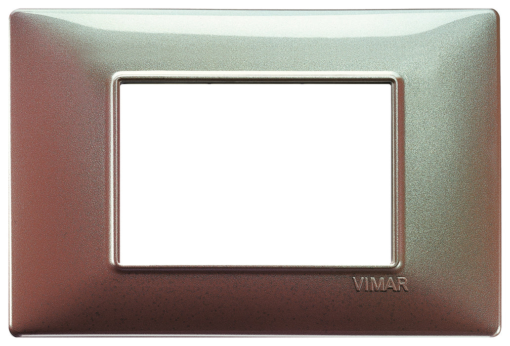 Vimar 14653.23 - Plana Placca 3M marrone micalizzato