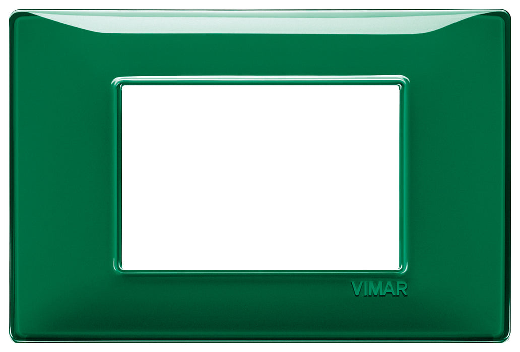 Vimar 14653.47 - Plana Placca 3M Reflex smeraldo