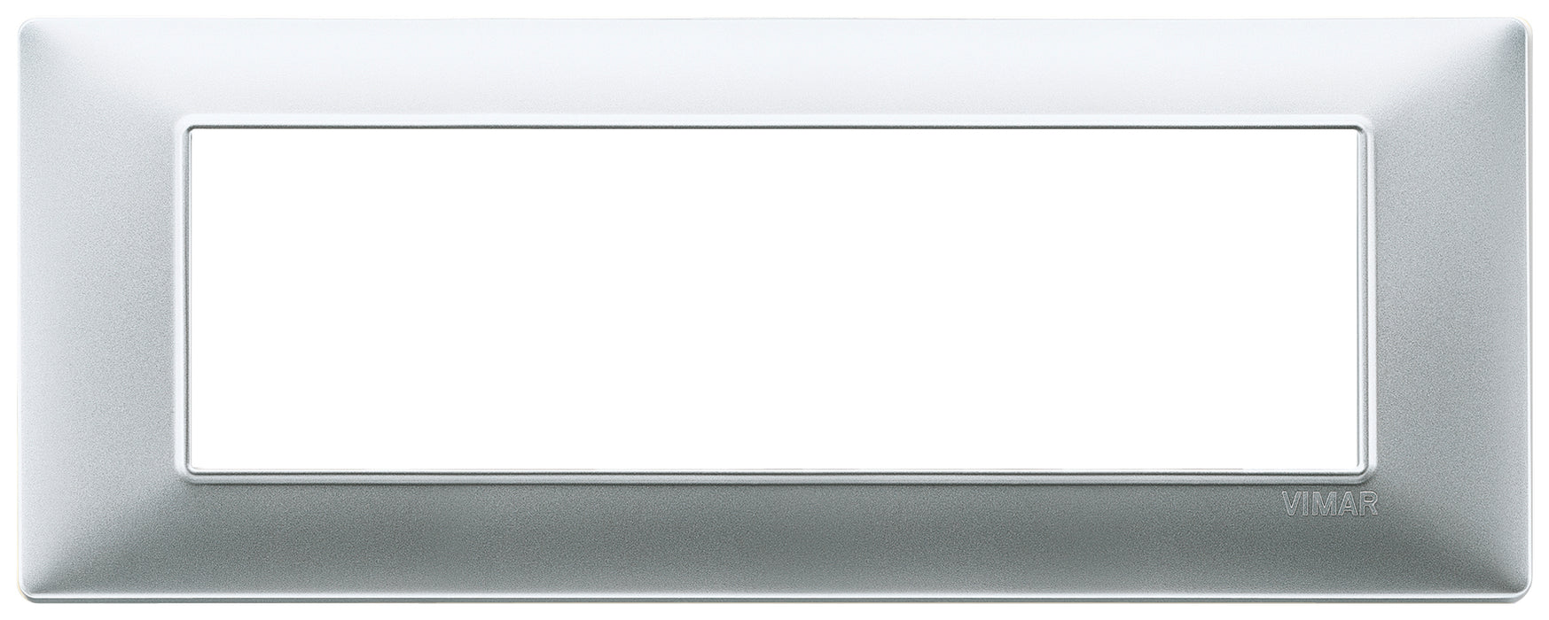 Vimar 14657.20 - Plana Placca 7M argento opaco