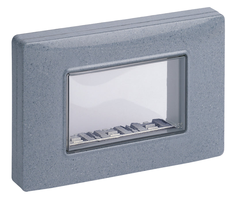 Vimar 14943.14 - Calotta IP55 3M +viti grigio granito