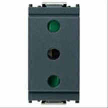 Vimar 16202 - PRESA 2P+T 16A P17 GRIGIO