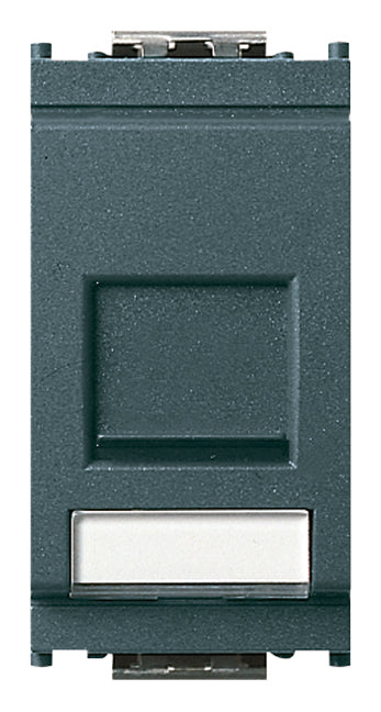 Vimar 16358.8 - Net Safe Presa RJ45 Netsafe Cat5e UTP grigio