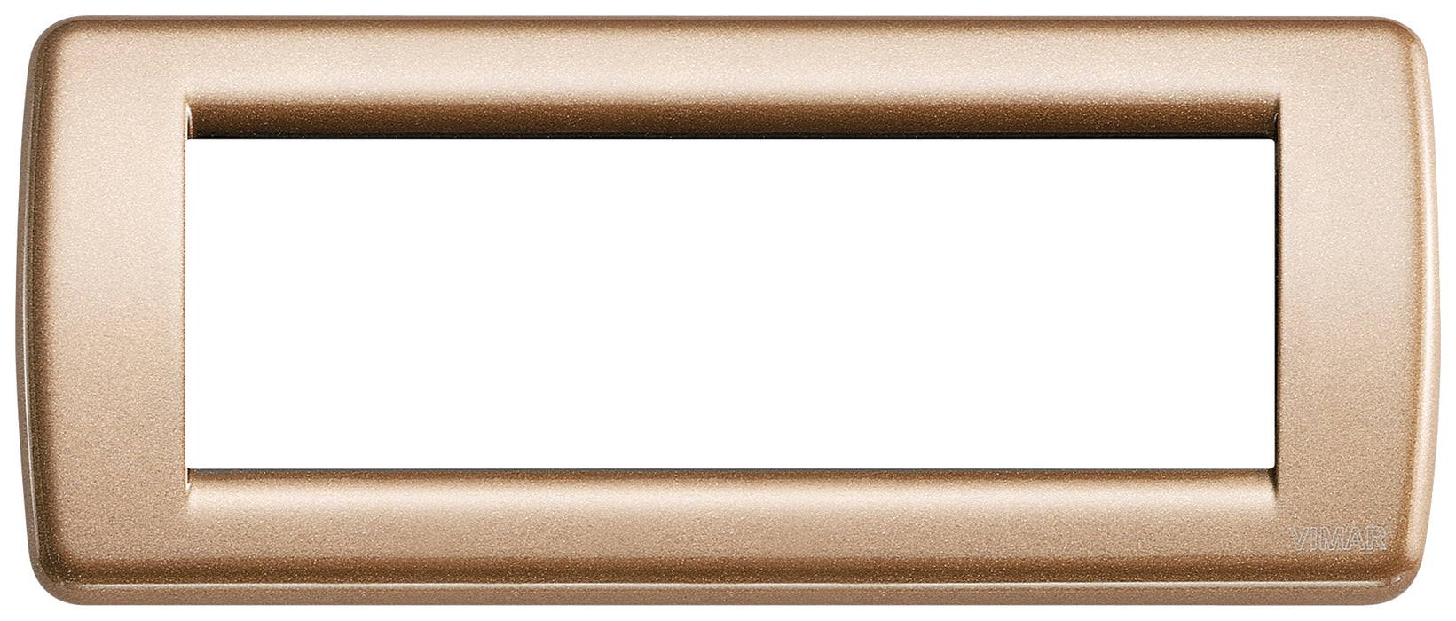Vimar 16756.22 - Idea Placca Rond 6M bronzo metall.