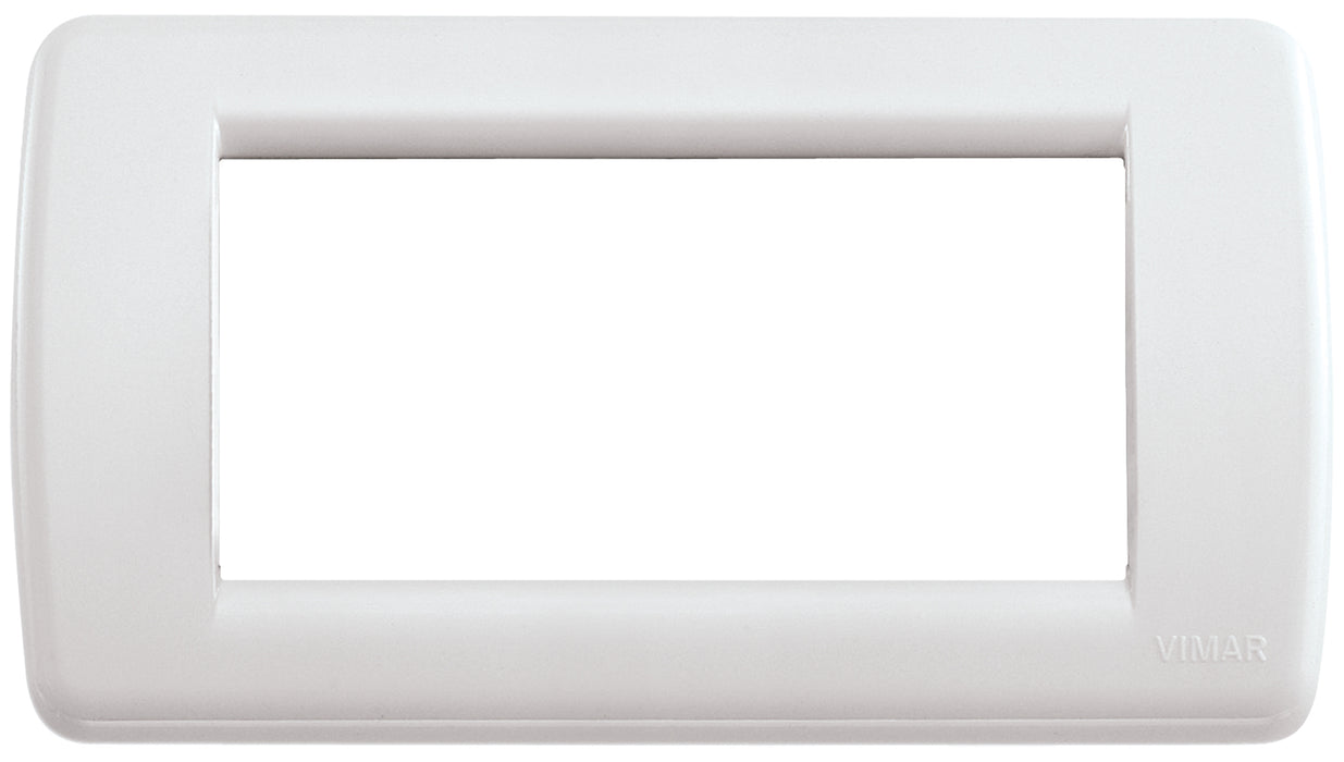 Vimar 16764.04 - Idea Placca Rond 4M bianco Idea