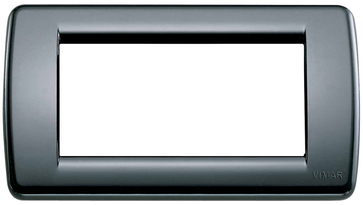 Vimar 16764.16 - Idea Placca Rond 4M nero