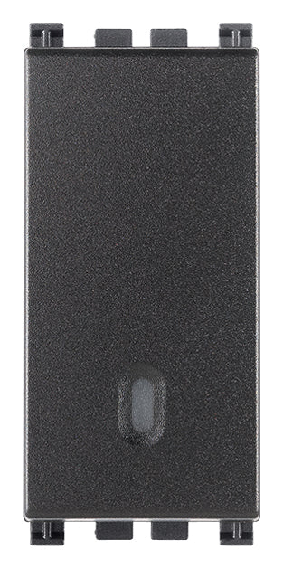 Vimar 19008 - Ark Pulsante 1P NO 10A grigio