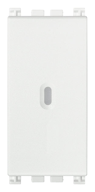 Vimar 19108.B - Ark bianca Pulsante 1P NO 10A assiale bianco