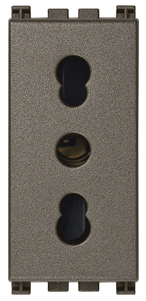 Vimar 19203.M - Presa 2P+T 16A P17/11 Metal