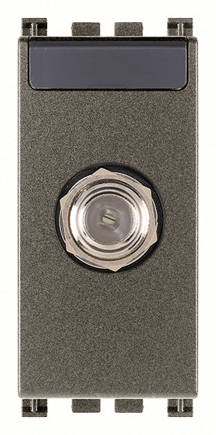 Vimar 19318.M - Presa coassiale tipo F femmina Metal