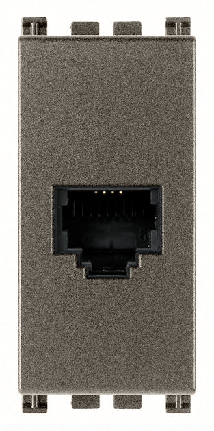 Vimar 19320.M - Presa RJ11 6/4 Metal