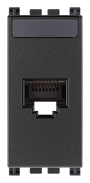 Vimar 19339.13 - Net Safe Presa RJ45 Netsafe Cat6 UTP grigio