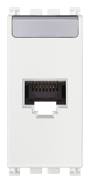 Vimar 19339.13.B - Net Safe Presa RJ45 Netsafe Cat6 UTP bianco