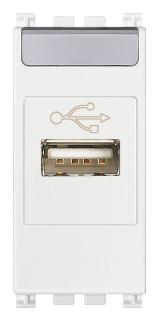 Vimar 19345.B - Ark bianca Presa USB bianco