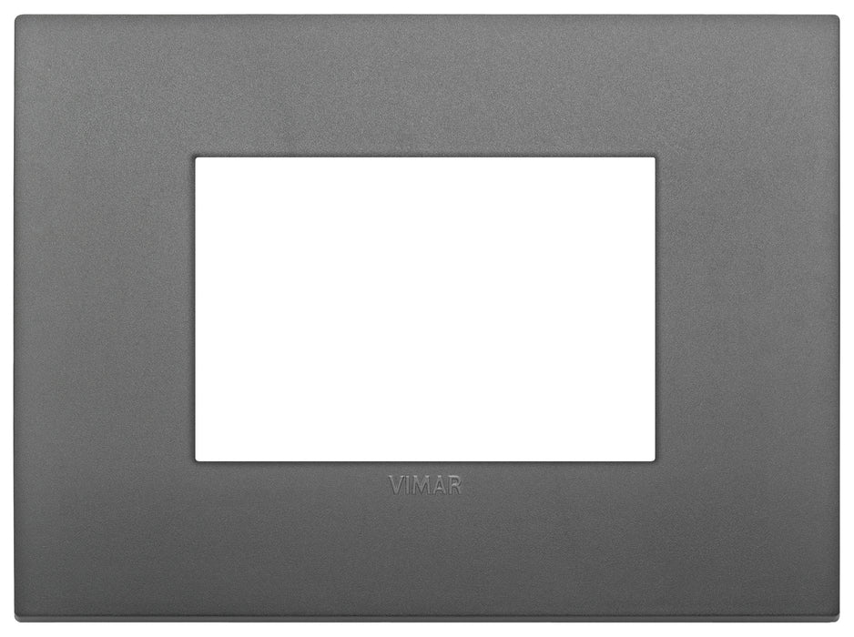 Vimar 19653.72 - Ark Placca Classic 3M grigio