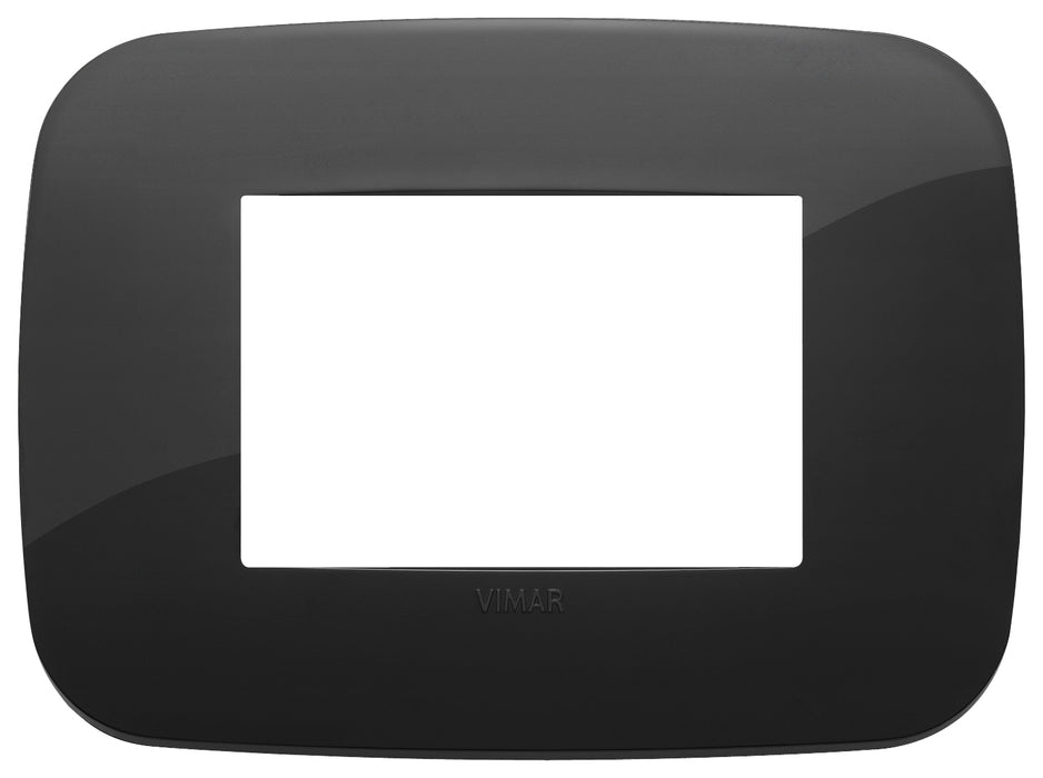 Vimar 19683.81 - Ark Placca Round 3M nero