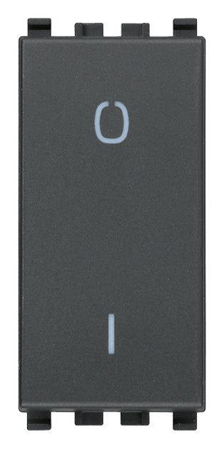 Vimar 20015 - Eikon Interruttore 2P 16AX grigio
