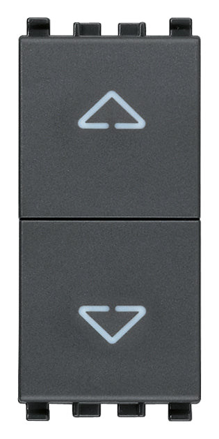 Vimar 20060 - Eikon Commutatore 2P 10AX grigio