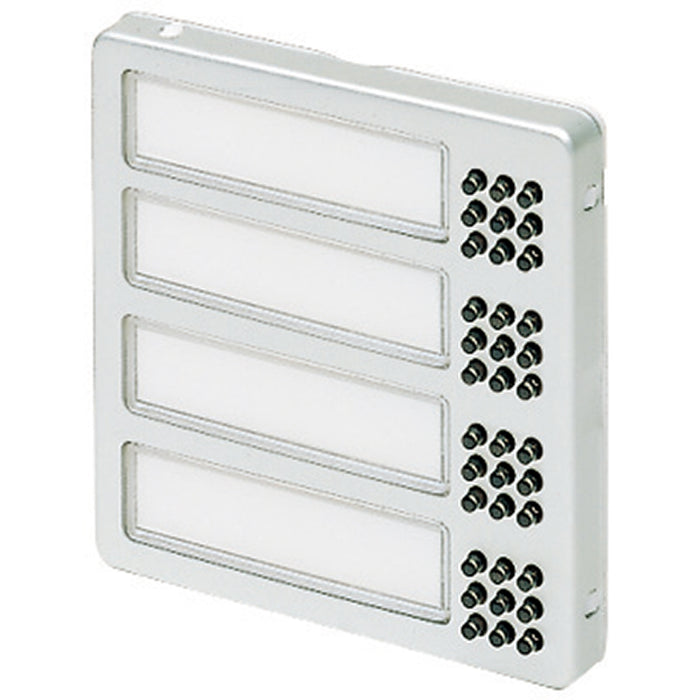 BTicino 2144 - Tersystem - modulo 4 pulsanti 1 fila allum