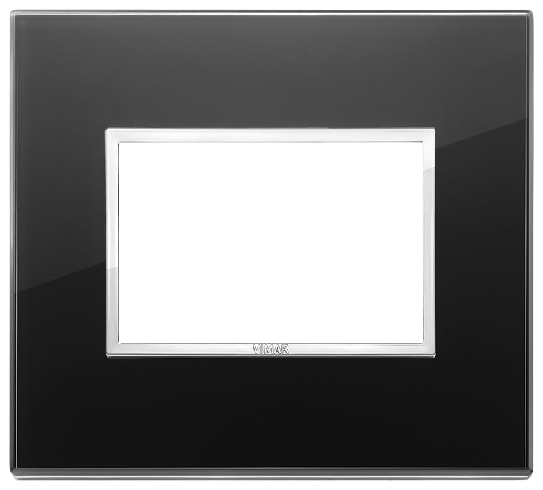 21653.76 - Eikon EVO Placca 3M nero diamante