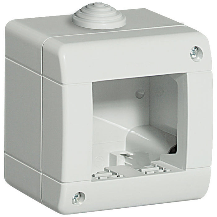BTicino 24402 - idrobox luna - custodia IP40 2 posti