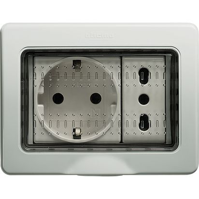 BTicino 25503 - idrobox matix - custodia IP55 3P