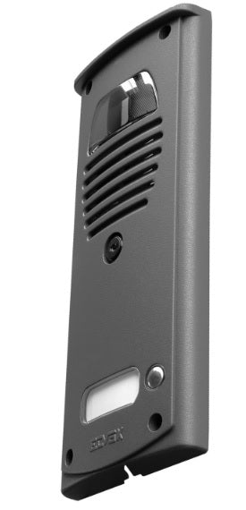 Vimar 3392 - 3392 - Elvox Placca b/n con 2 pulsanti grigio sabl