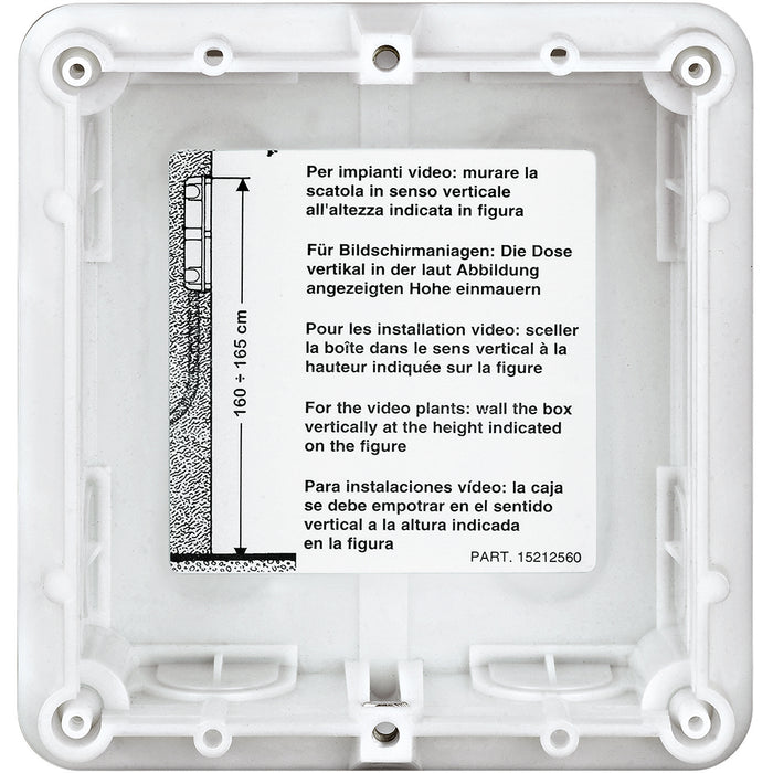 BTicino 350010 - scatola da incasso 1 modulo