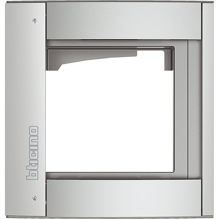 BTicino 350211 - supporto 1 modulo allmetal