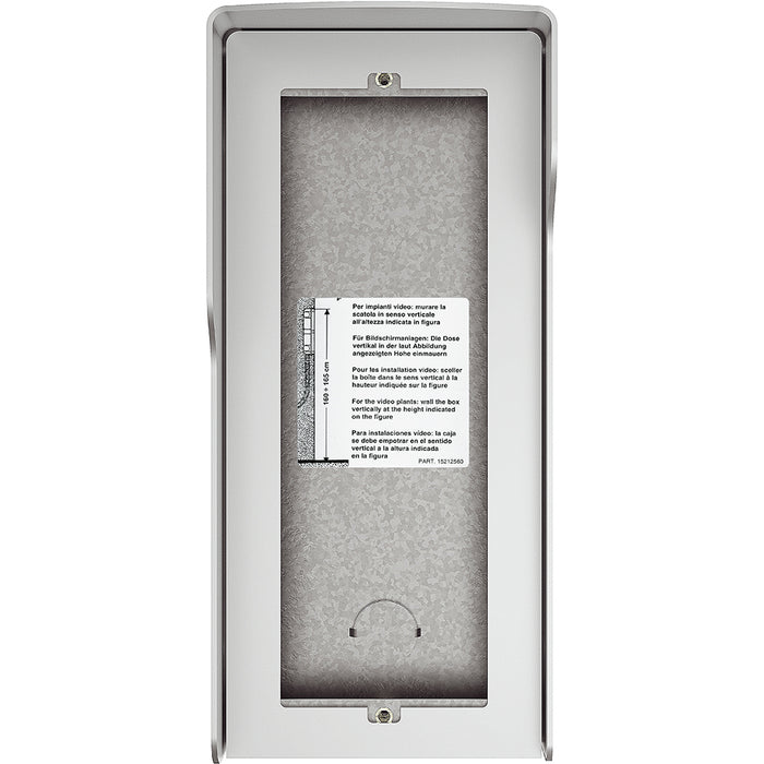 BTicino 350631 - scatola superficiale 3 modulo allmetal