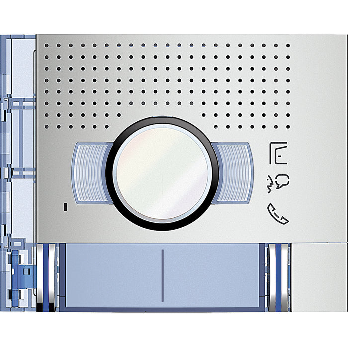 BTicino 351221 - fr audio video 2pls doppia fila allmetal